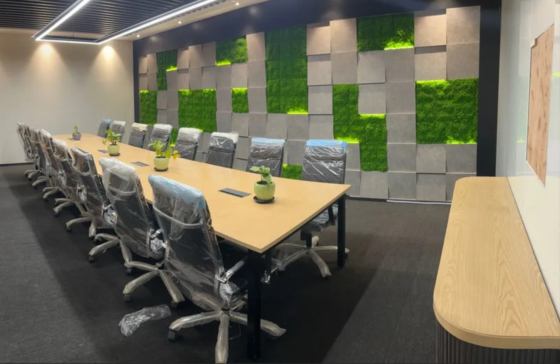 Collaborative Workspace and Meeting Rooms in Managed Office